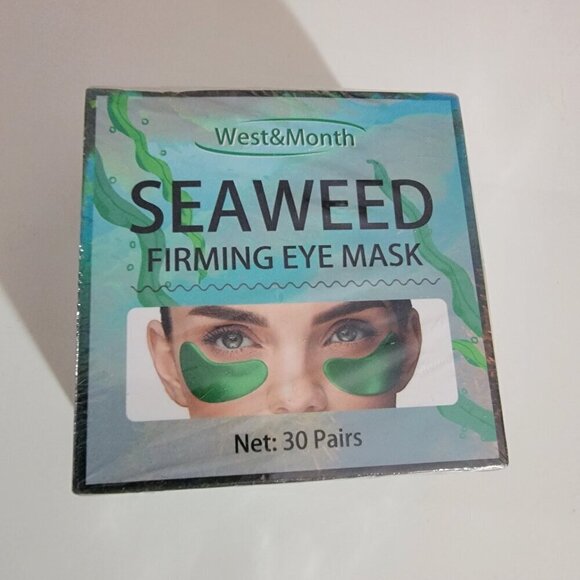 NIB West & Month Seaweed Firming Eyes Mask 60 Count New - Picture 4 of 11